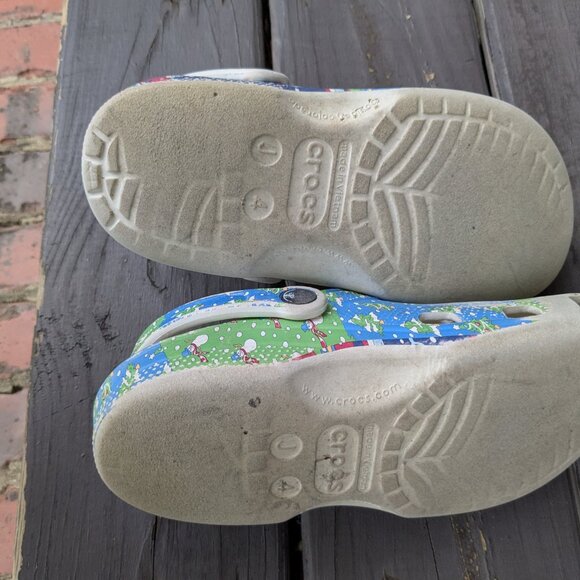 Guc Crocs Kids Classic vineyard vines clogs J4/Big kid 4 - Picture 9 of 10